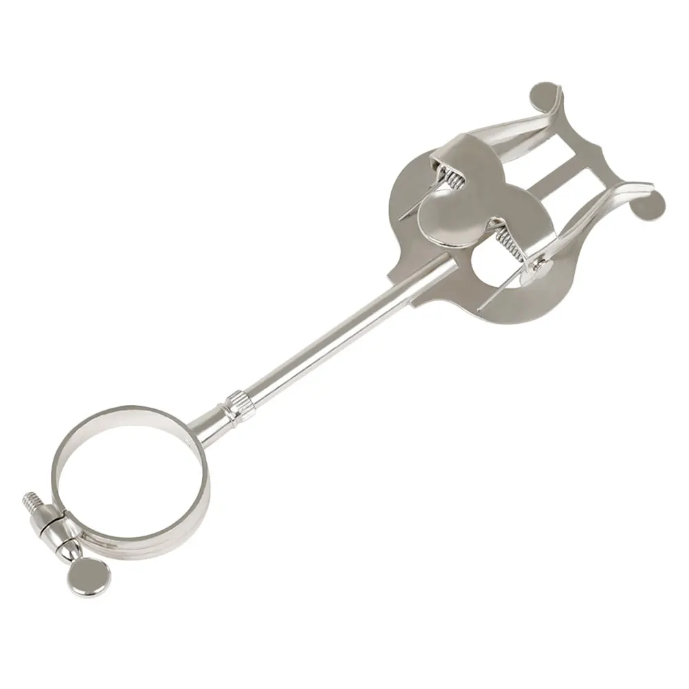 

1pc Score Clamp Wear-Resistant Iron Strong Clamping Force Small Size Lightweight Clarinet Sheet Music Clip Sheet Music Holder