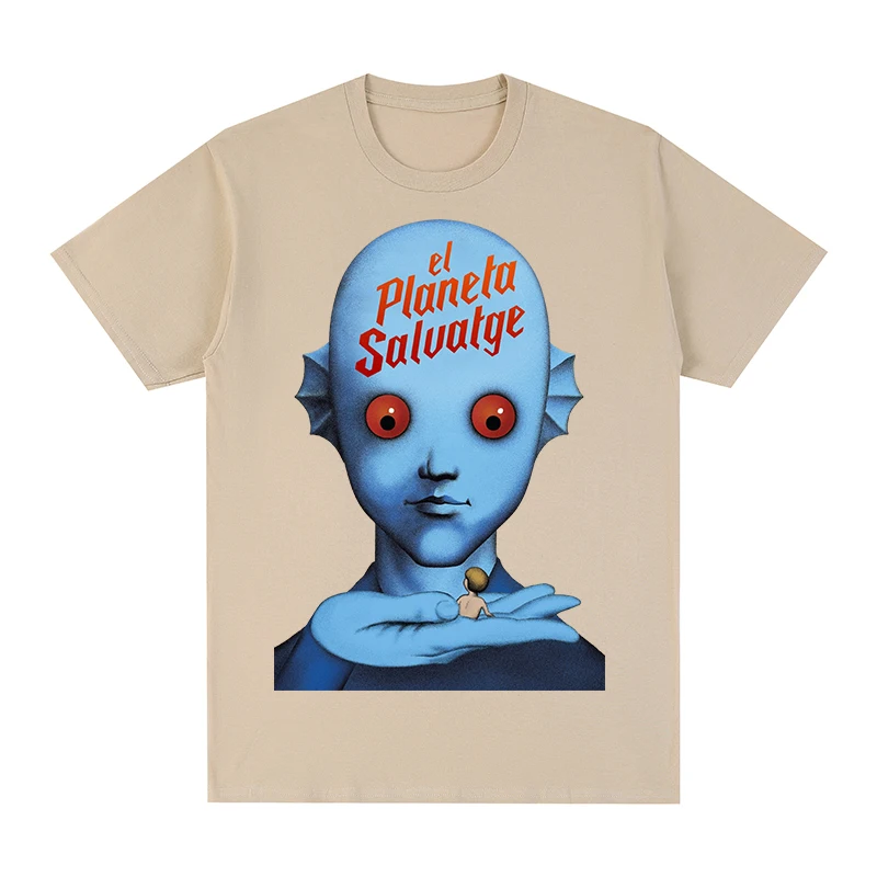 Fantastic Planet El planeta salvaje 70s Cult Movie t-shirt Cotton Men T shirt New TEE TSHIRT Womens tops