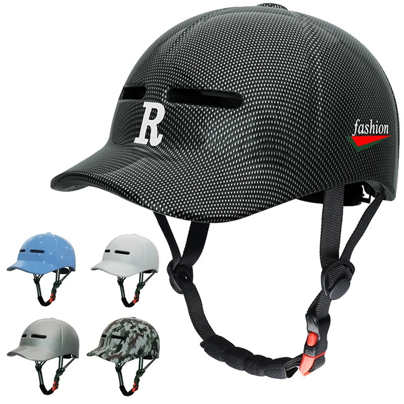 Electric Bicycle Helmet Men Women Baseball Cap Moto Scooter Safety Helmets Cycling Equipment Casco Patinete Eléctrico Bicicleta