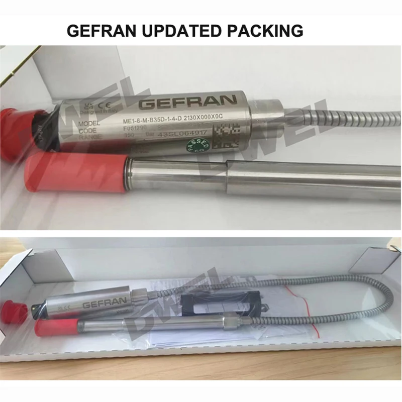 Oryginalny przetwornik ciśnienia GEFRAN ME2-6-M-B07C-1-4-D MN2 M32 w magazynie Przetwornik ciśnienia i temperatury topnienia