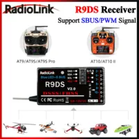 Radiolink R9DS 9CH 9 Channel DSSS & FHSS RC Receiver Support SBUS/PWM Signal for Plane AT9 AT9S AT9S Pro AT10II AT10 Transmitter