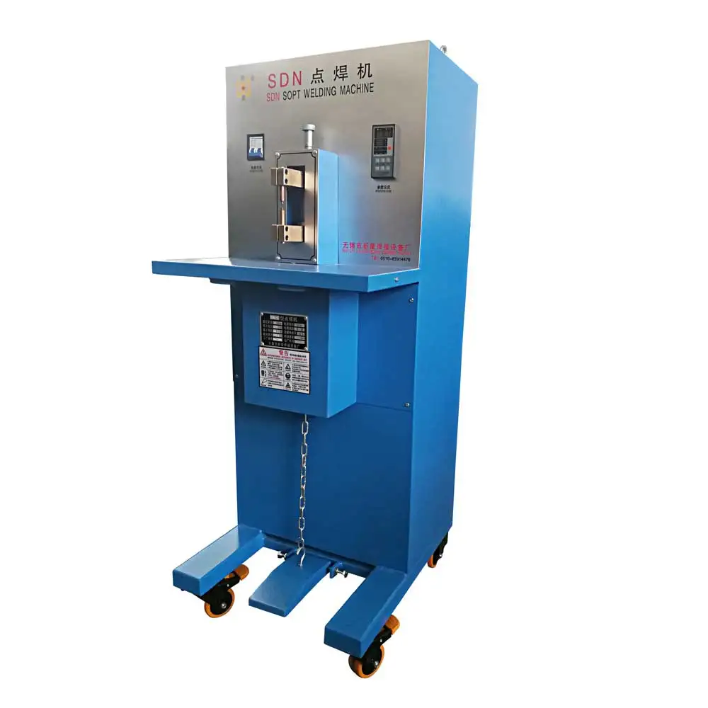 

Adjustable Electrode Force and Welding Time Metal Sheet Table Spot Welder"