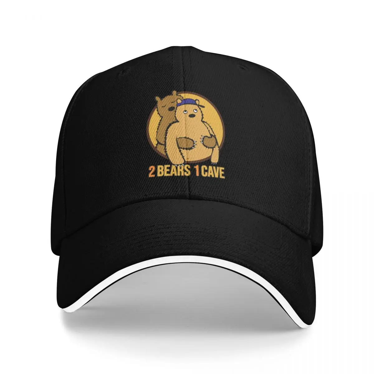 

two bears Baseball Cap Snapback Cap foam party Hat Rugby Caps Male Women's