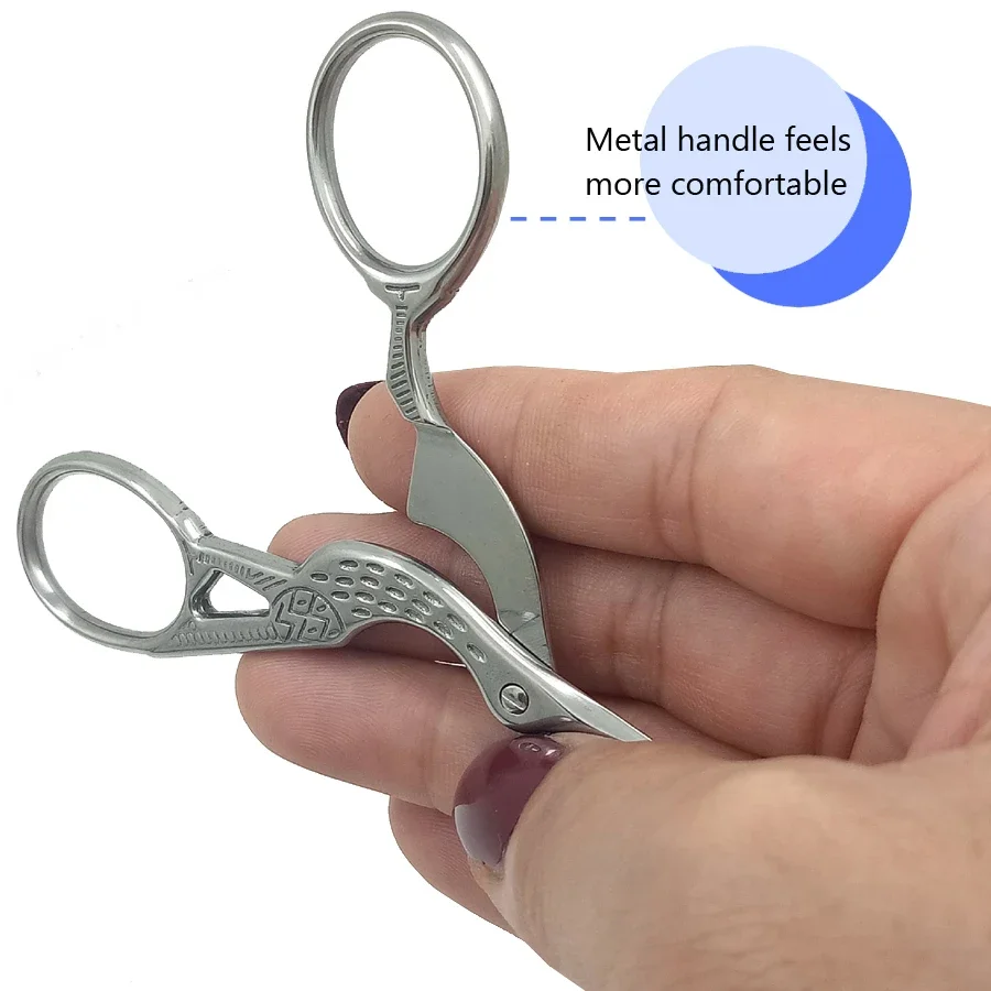 Vintage Retro Gold Steel Sewing Scissors Cross Stitch DIY Handicraft Manicure Nail Cutting  Craft Household Hand Jewelry tools view 5