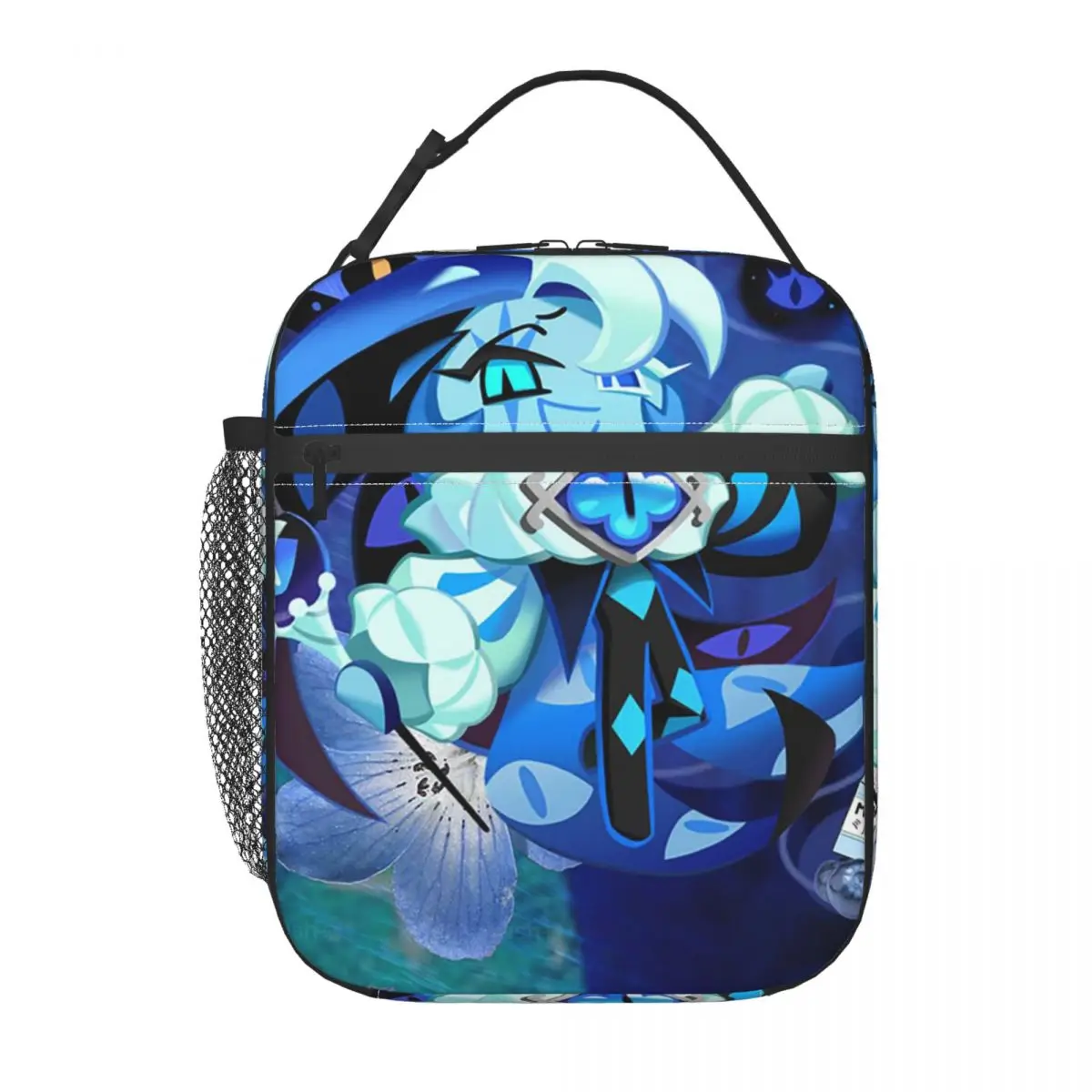 Shadow Milk Cookie Run Kingdom Game Insulated Lunch Bag for Women Children Portable Food Boxes Thermal Lunch Box Tote