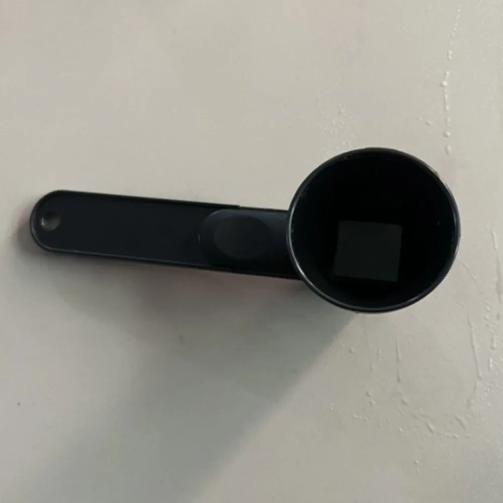 Creative Flling Coffee Scoop Funnel Plastic 2 in 1 Sliding Design Protein Powder Scoop Reusable Measuring Spoon Kitchen Gadgets