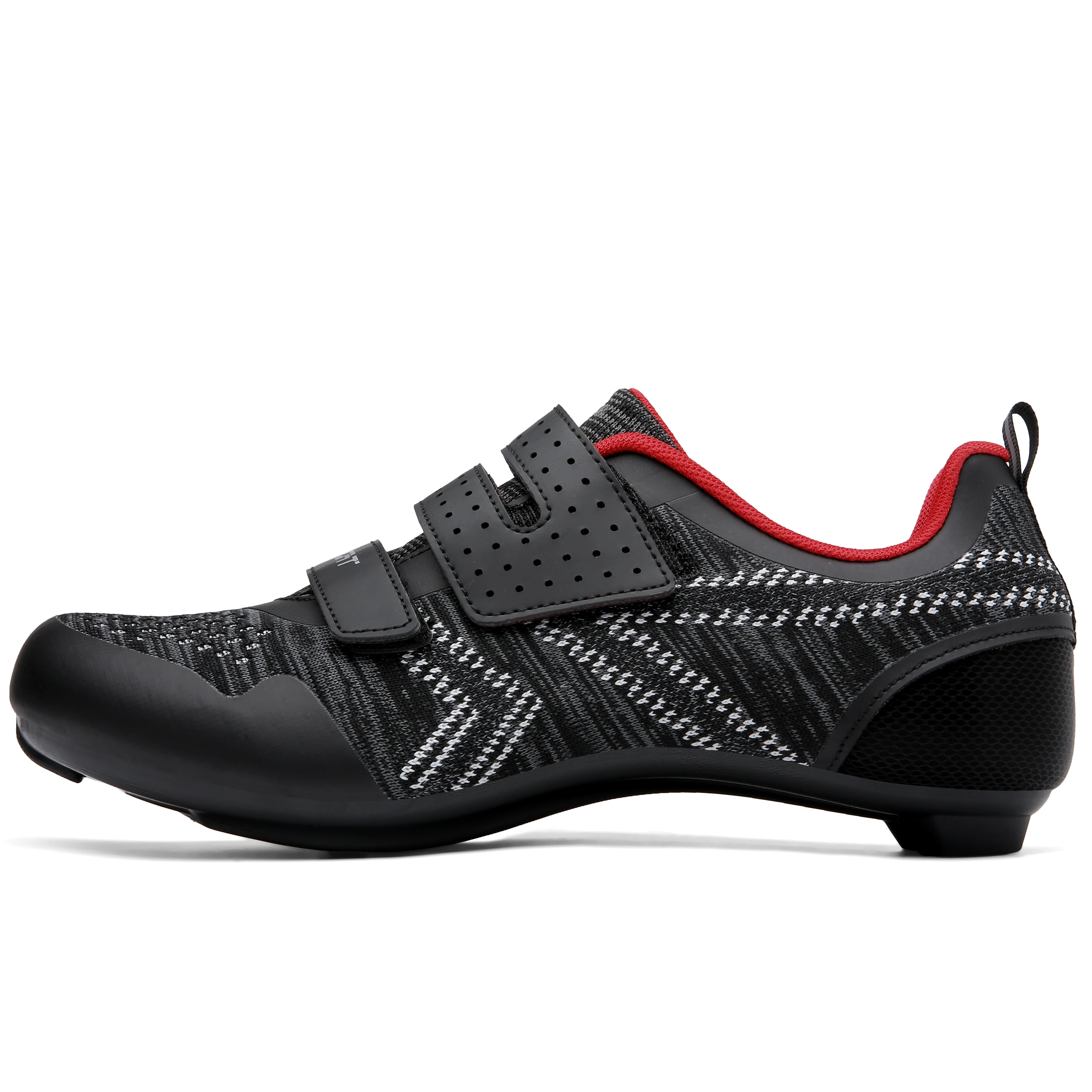 Zapatillas de Ciclismo de punto Unisex, zapatos de bicicleta de carretera de velocidad, zapatillas de carreras de carbono, zapatos de montar en