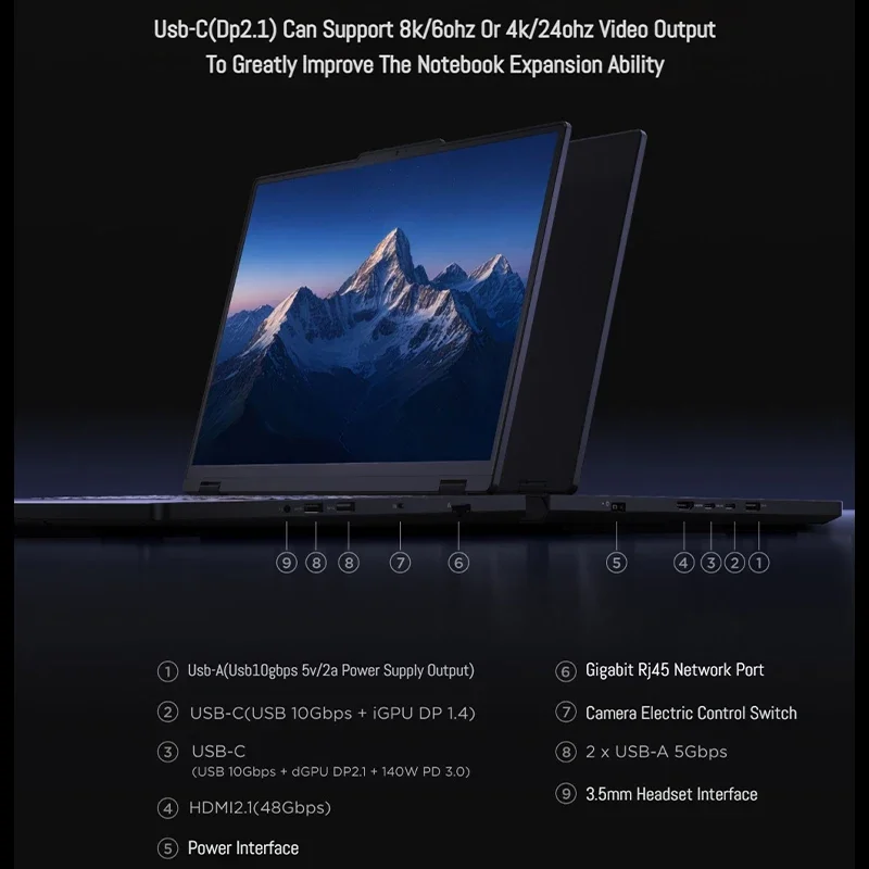 لينوفو ليجيون Y7000P كمبيوتر محمول كور i9-14900HX/i7-14650HX GeForce RTX 5060 16G DDR5 1T SSD 16 بوصة 2.5K أجهزة كمبيوتر محمولة للألعاب جديدة