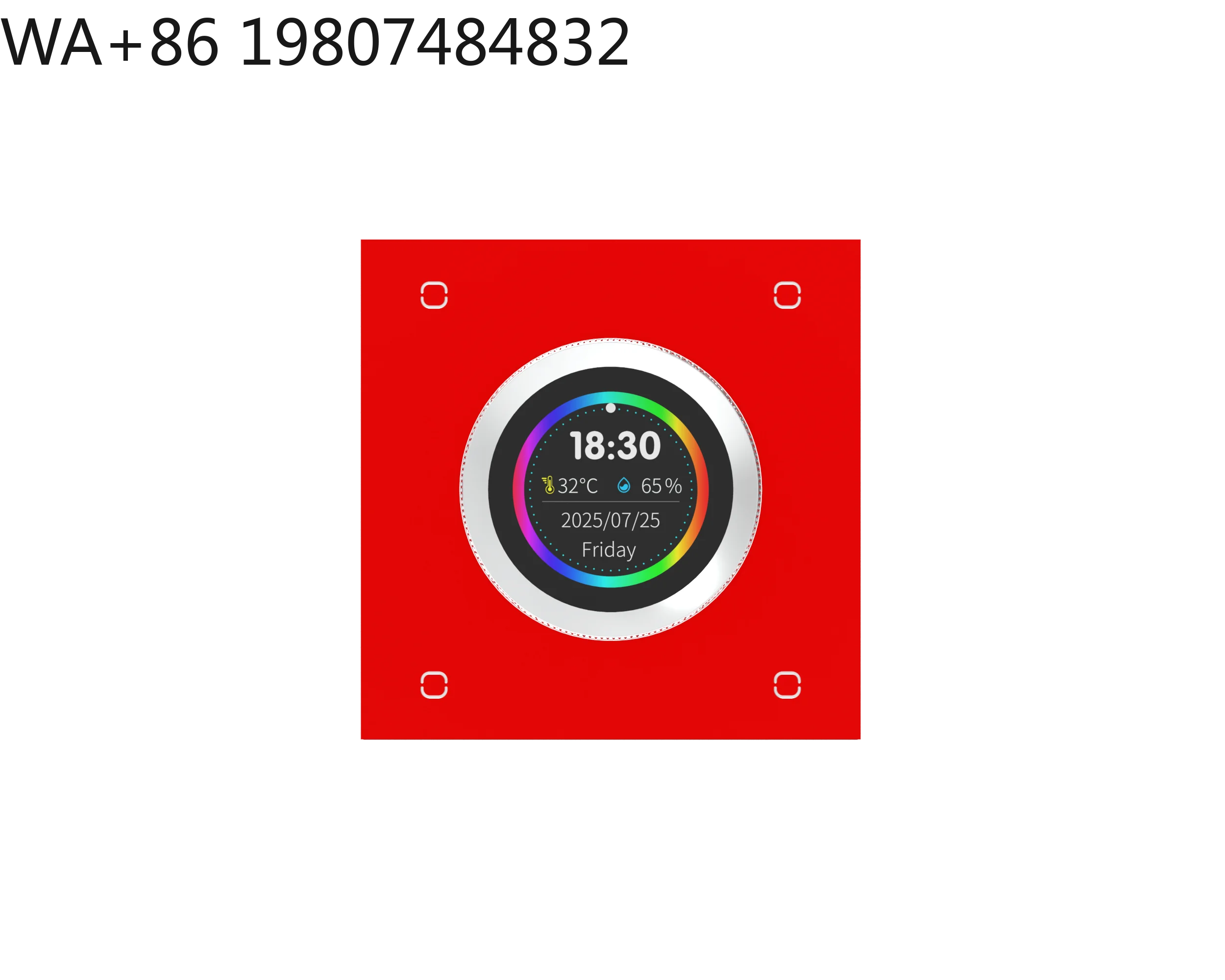 WiFi Android Smart Breaker Rotary Knob Underfloor Warm Temp Regulator Timing Energy Saving Adjustment  App Voice Home