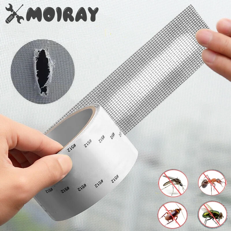 

Window Net Anti-mosquito Mesh Screen Repair Tape Repair Broken Hole Window Waterproof Patch Net Self-adhesive Mesh Tape Tools