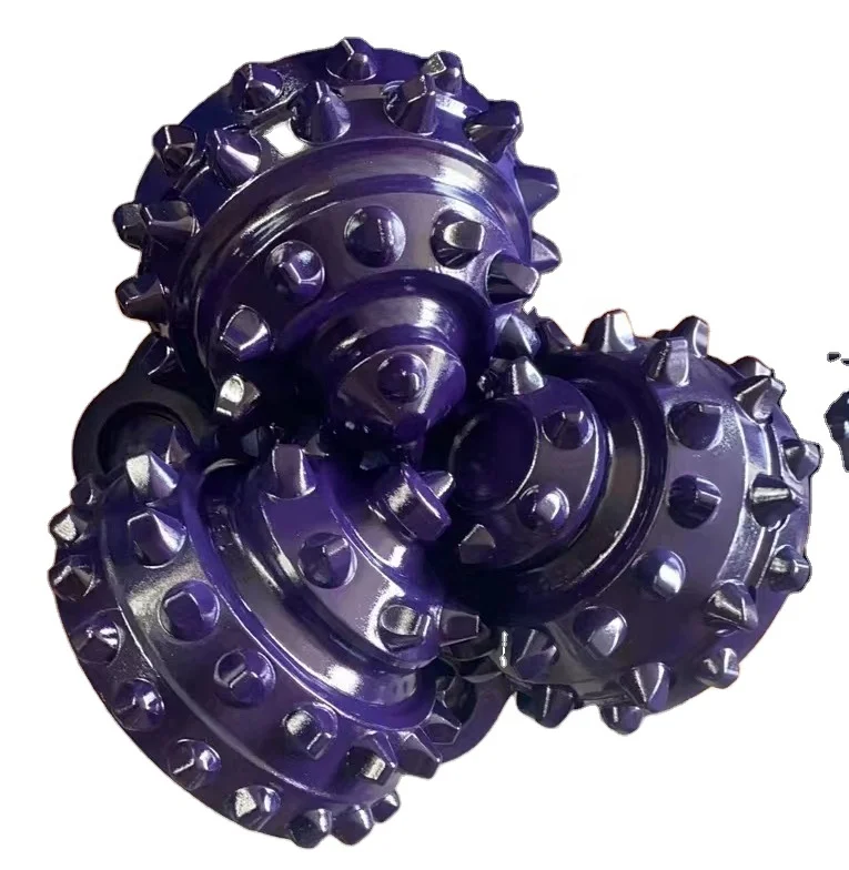 

17 1/2 12 1/4 Inch 637 Jz Insert Teeth Hard Rock Head Roller Tricone Drill Bit for Water Oil Well Drilling