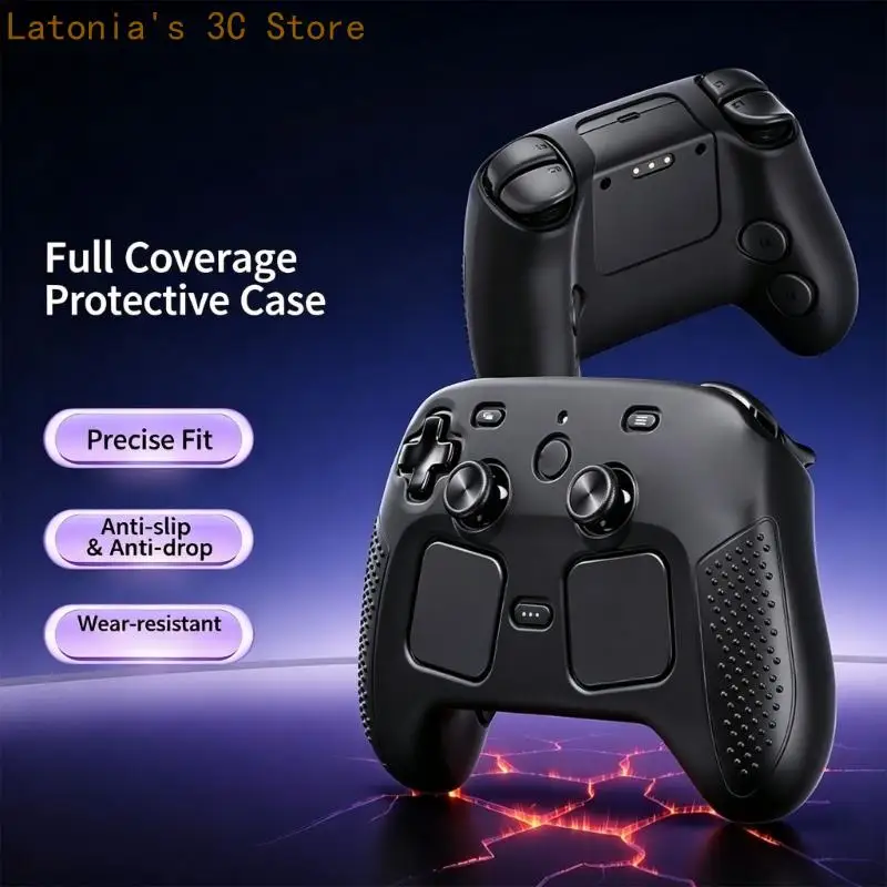 Starke Silikonhülle, bequem für Steam Controller 2, leicht zu reinigen und zu pflegen – Detail 3