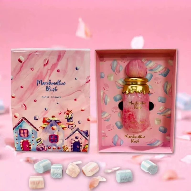 Perfume unisex de 100 ml: aroma afrutado de malvavisco dulce captura alegría juvenil y notas de caramelo de almizcle cálido para niñas y uso diario - Image 5