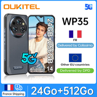 OUKITEL WP35 Rugged 5G Smartphone, 11000 mAh 6.6\
