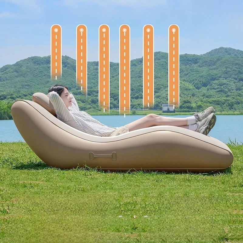 automatic-inflatable-sofa-outdoor-air-sofa-lounger-folding-bed-single-person-capacity-stainless-steel-frame
