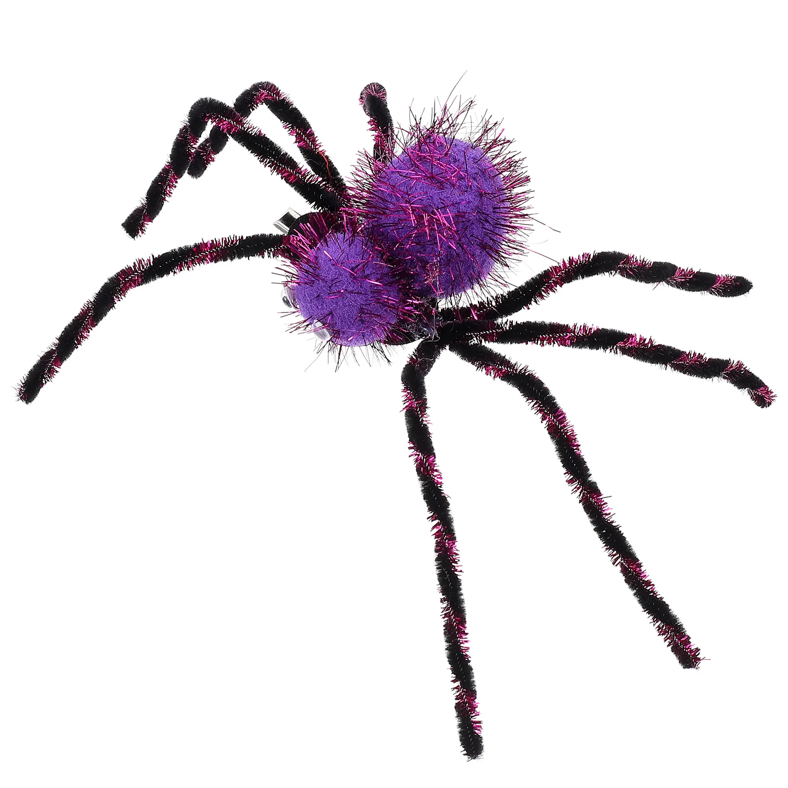 Trucco Spider Tornante Design grande Copricapo Panno Accessori per bambini Clip da festival