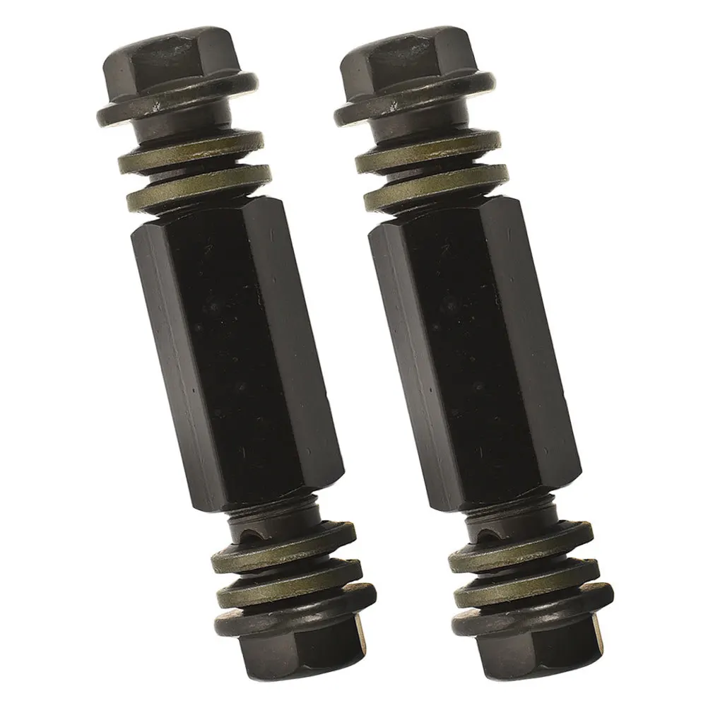 

2Pcs Motorcycle Brake Hose Extension Front Brake Line Lengthening Adapter Connector Fittings for Improved Performance