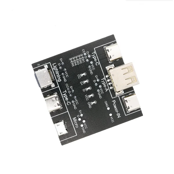 Boyi Technology DT3 Data Cable Detection Board for Apple Android Type-c Interface Fast Charging Cable Anomaly Detector Module
