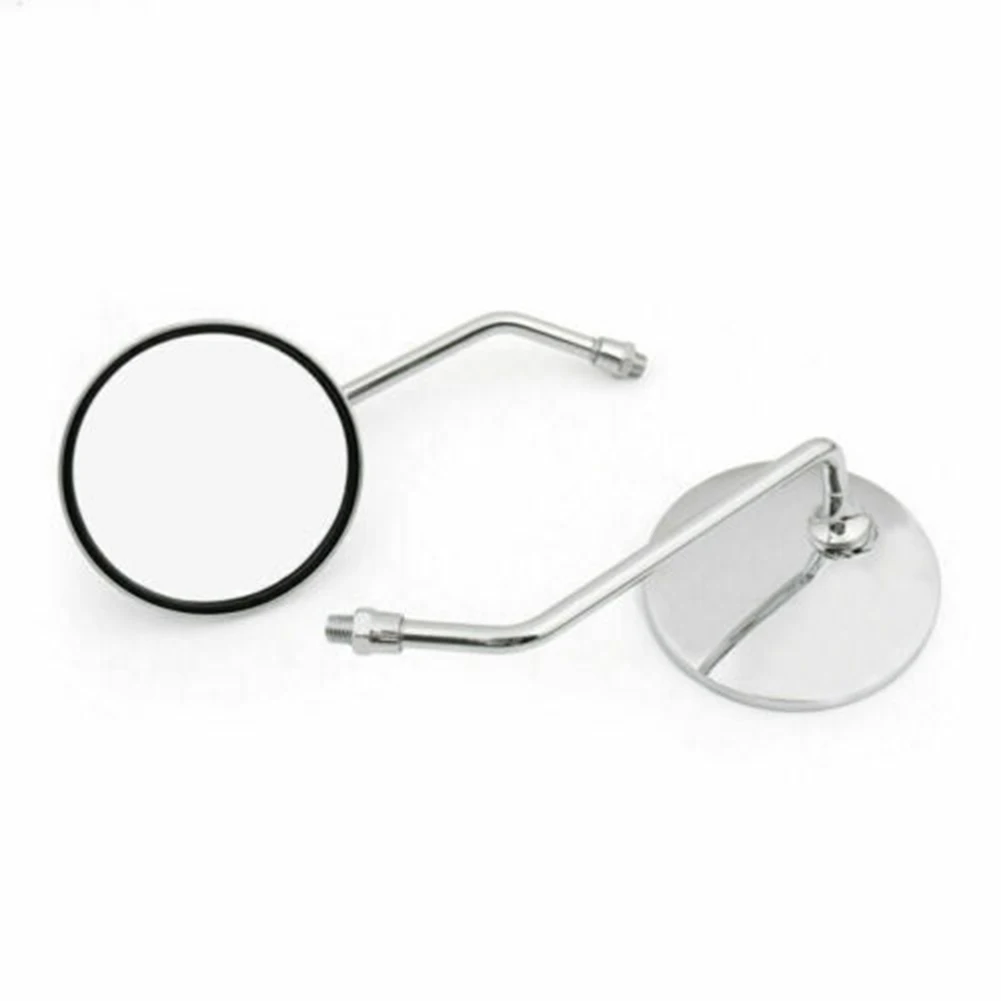 For Suzuki 10MM Round Rearview Mirrors Compatible with For GT Series and RM3 Add Style to Your Motorcycle Experience