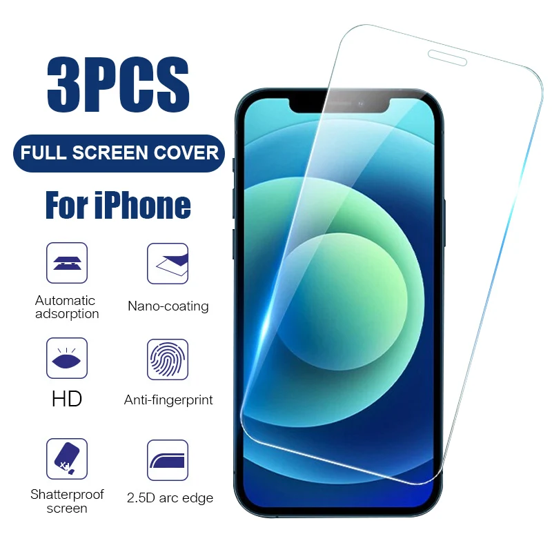 3PCS Tempered Glass… - image