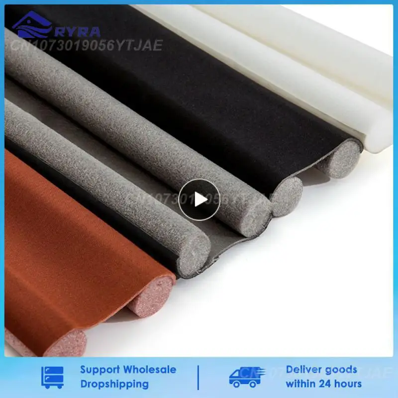 Door Bottoom Draft Stopper Weather Stripping Door Sweep Under Door Draft Blocker Insulator Weatherstrip House Acoustic Foam