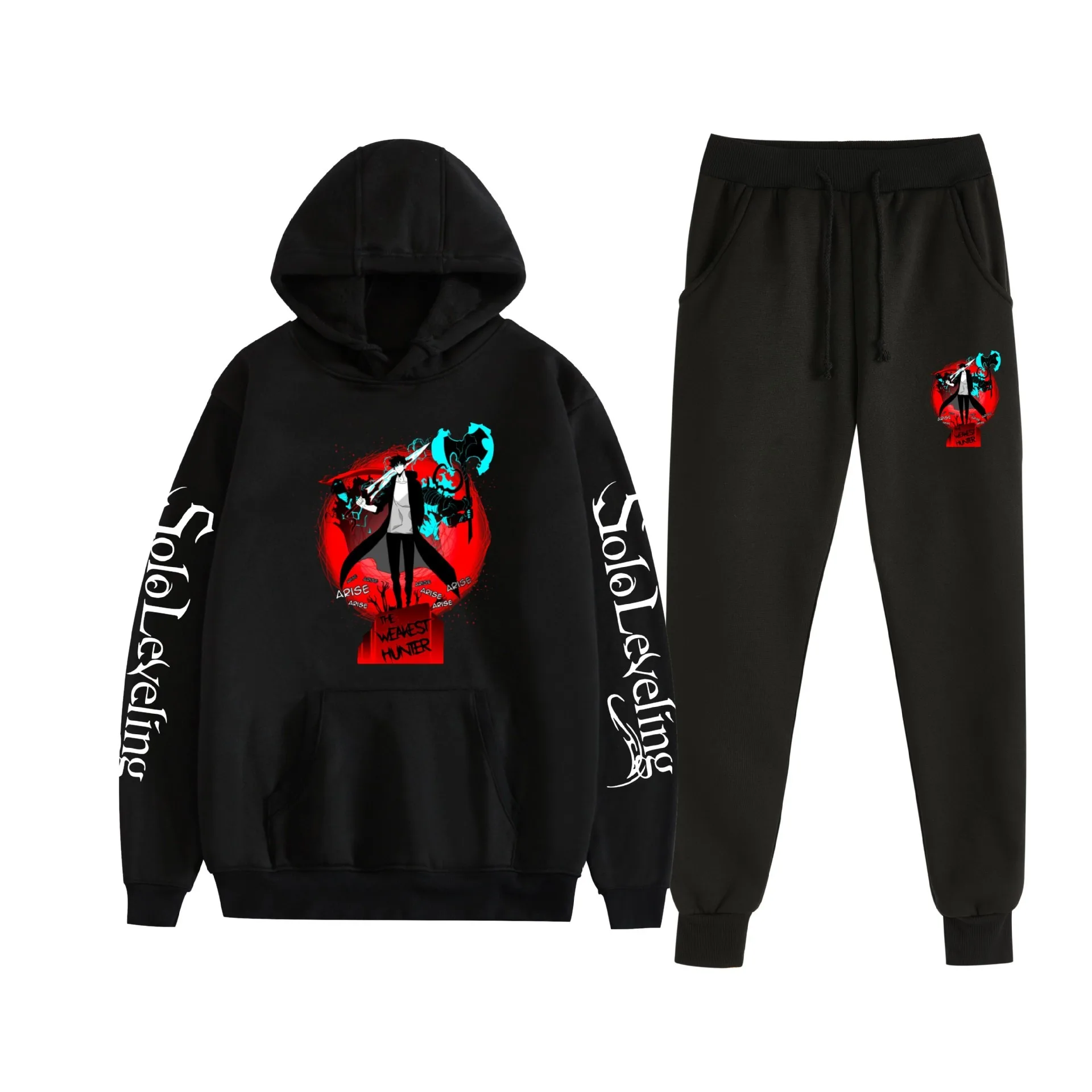 

Solo Leveling Merch толстовки костюм косплей женские мужские модные повседневные толстовки с капюшоном повседневные спортивные толстовки костюм
