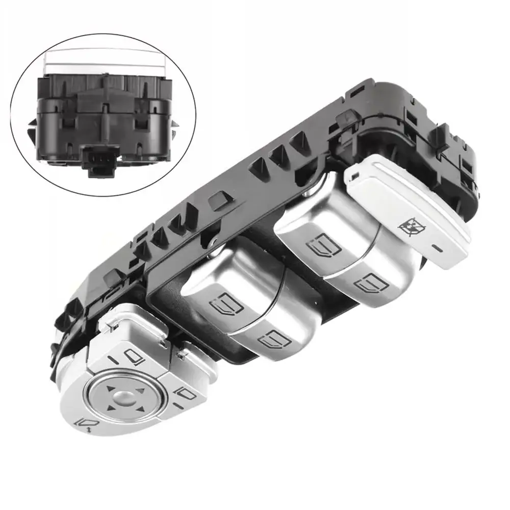 

New Power Window Master Switch A2139054803 2229052004 for Mercedes W213 W222 E-Class 4-Door Saloon