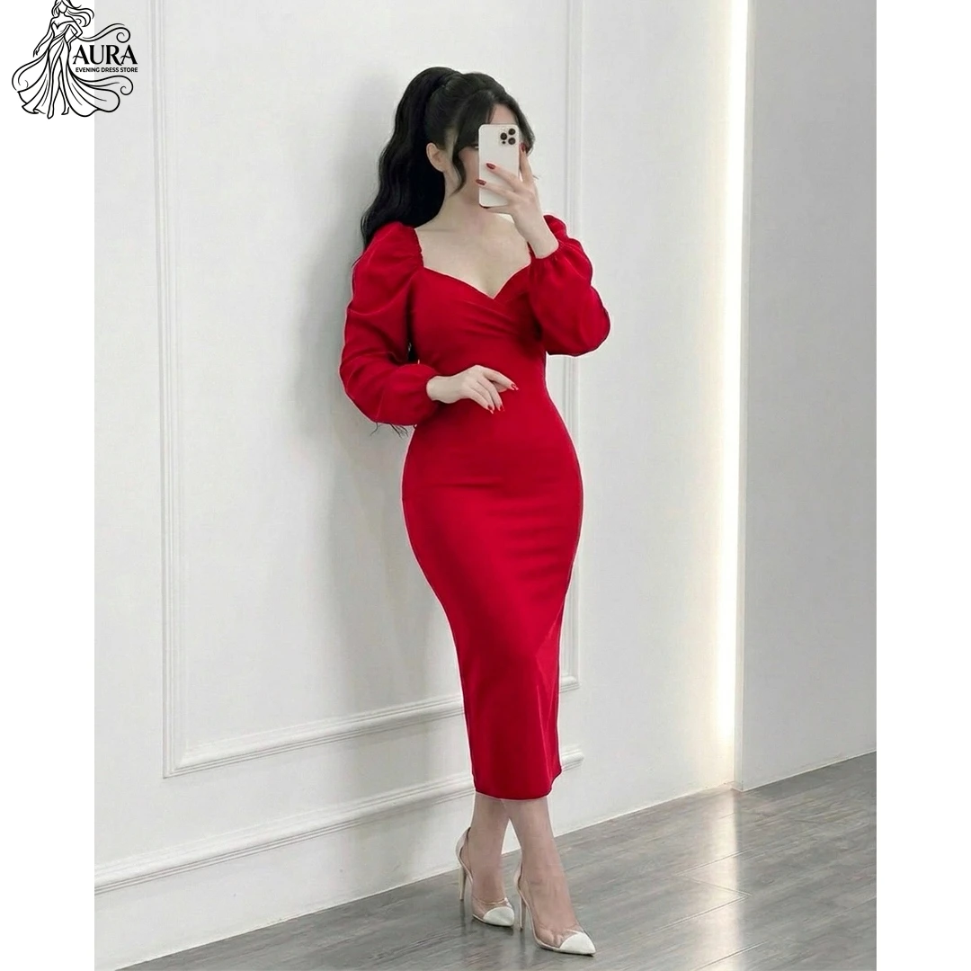 

Aura Women's Prom Dress 2026 Lapel A Word Reception Dresses for Weddings Custom Made Korean Popular Dress Satin Elegant Gown