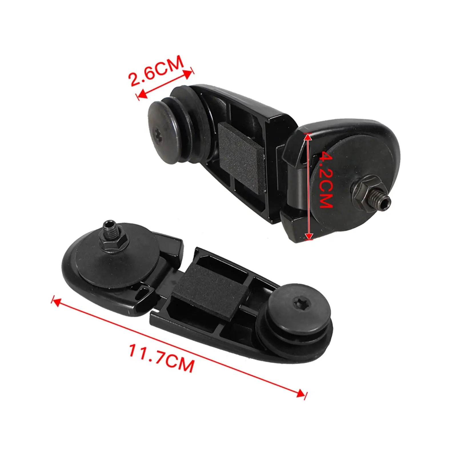 Rear Window Liftgate Glass Hinges Set 117mm Car Accessories for Ford Explorer Mariner 1998 2001 view 3
