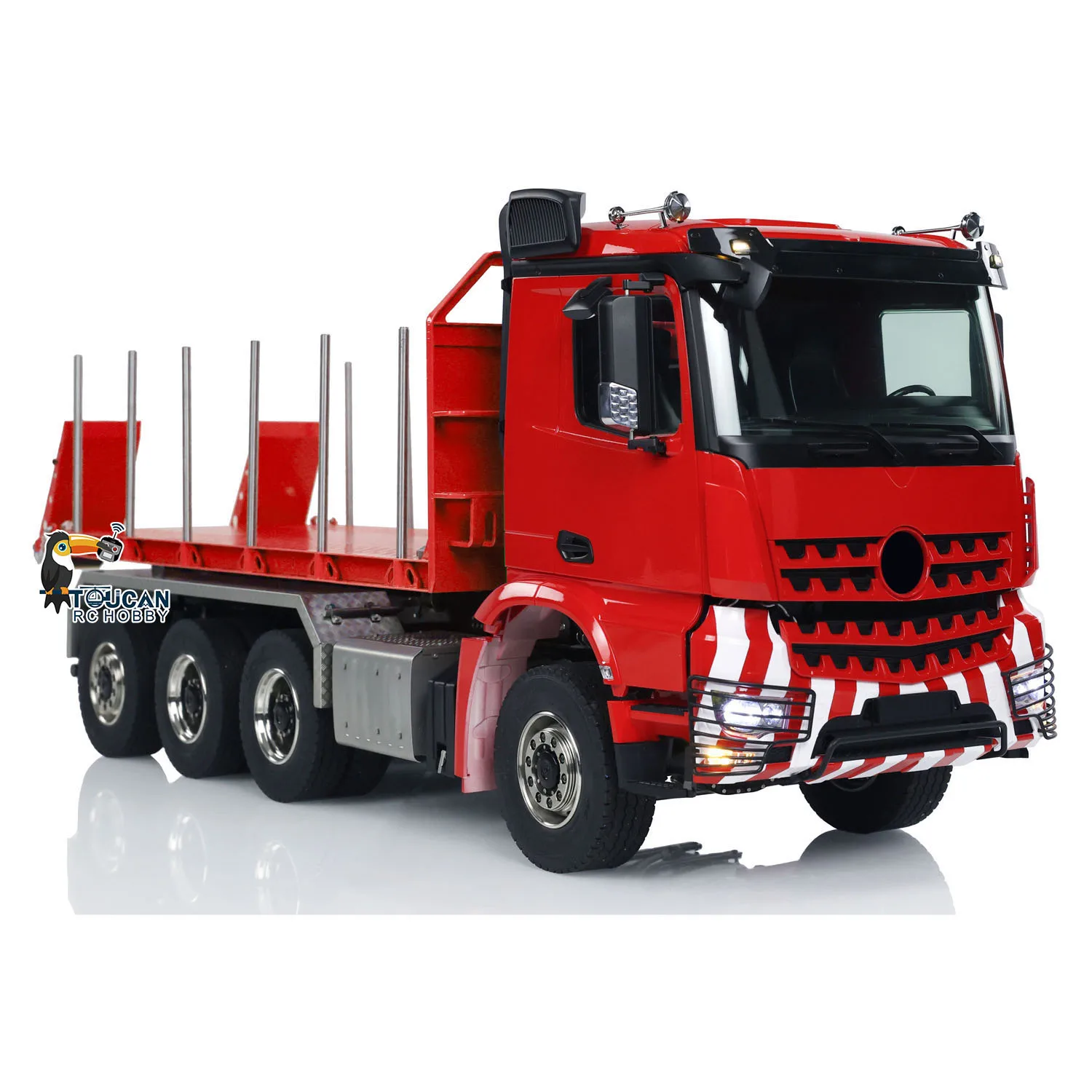 Zabawka 1/14 8x8 RC Hydrauliczna wywrotka zdalnie sterowana Malowana wywrotka Wywrotka Samochód 3-biegowy Dźwięk świetlny dla chłopców TH23683