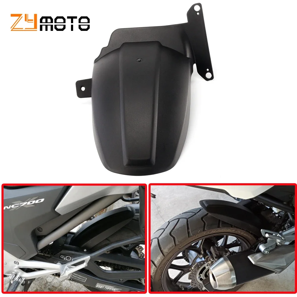 

For HONDA NC700 NC750 NC700S NC700X NC750S NC750X NC 700 750 2012-2021 2020 Motorcycle Fender Rear Extender Hugger Mudguard