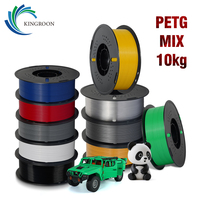 KINGROON 10KG 5KG PETG Filament 1.75mm No Bubble Spool 1KG 3D Printer Filament for 3D Printer