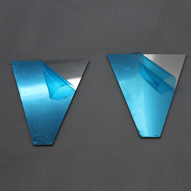 1pc trapezoidal front surface mirror 1.1mm thick height 60mm long side 50mm short side 28mm First Surface Mirror Reflector