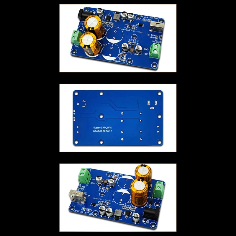 Super Capacitor UPS Power Module For Raspberry Pi UPS Power Supply Module Supports Charging And Discharging