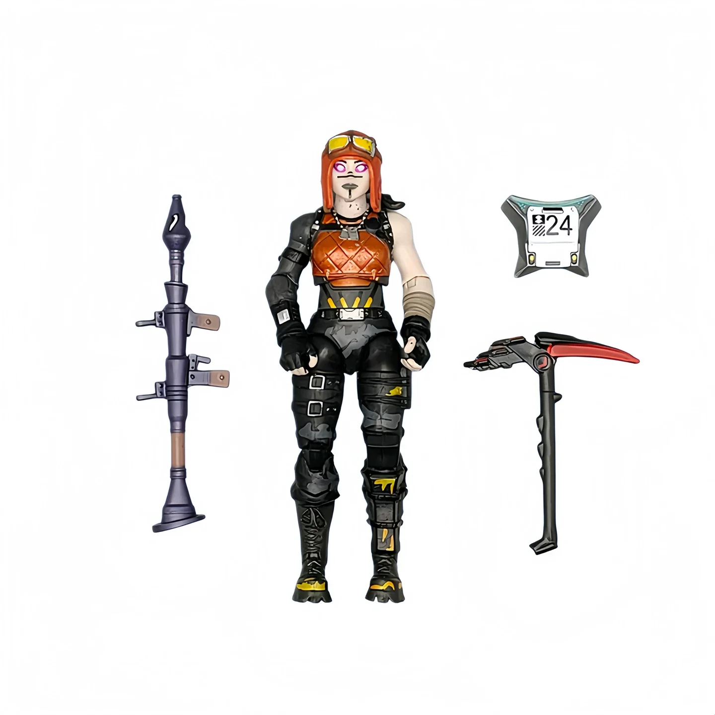 Фигурка Fortnite, 3,75 дюйма, оригинальная лицензионная, полностью подвижная, коллекционная игрушка с аксессуарами для взрослых коллекционеров