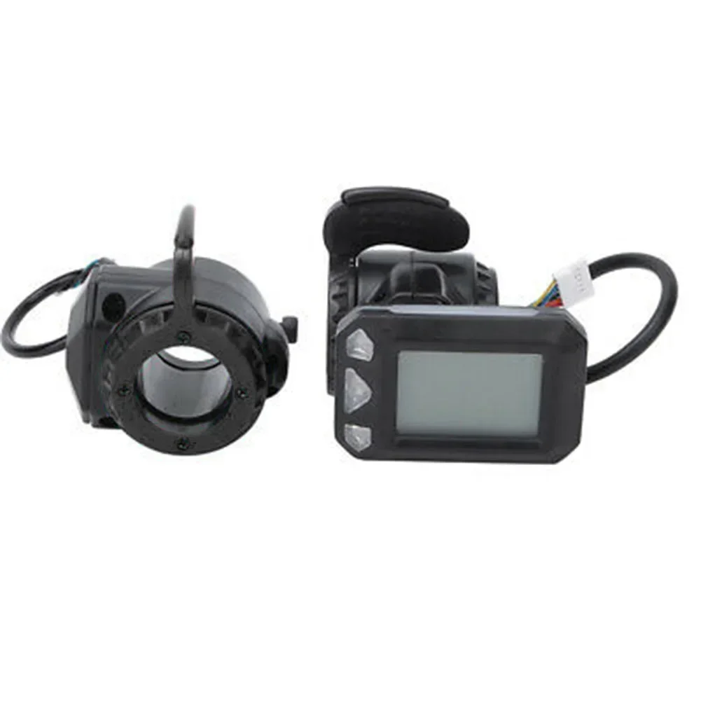 5.5in Carbon Fiber Electric Scooter Bike 24/36V 250W 12A Controller LCD Monitor Brake Set Cycling Replacement Accessories