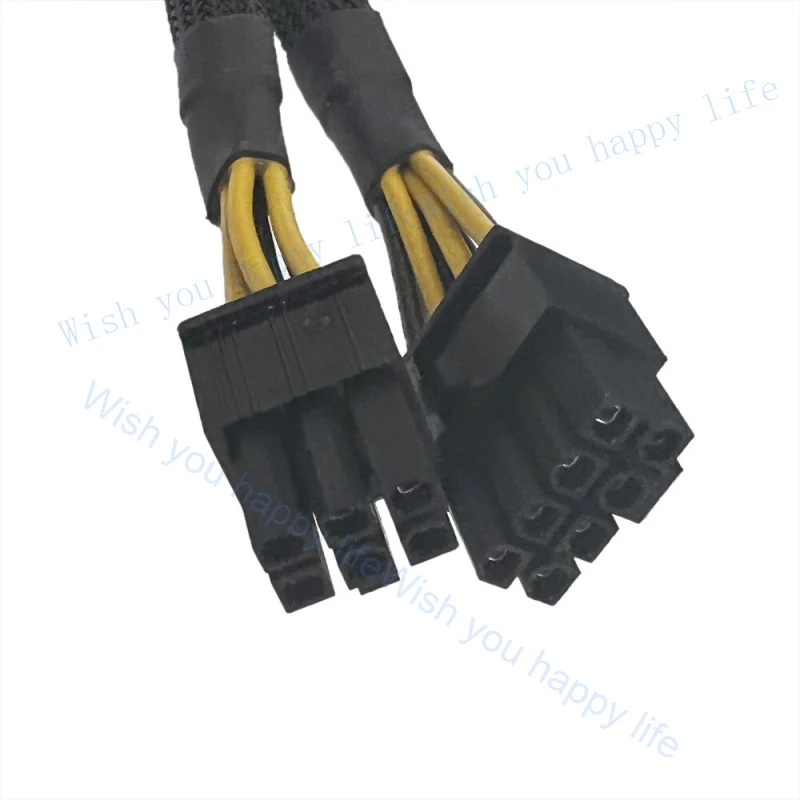 T New Graphics Card Power Supply Cable For DELL D92C9 8pin to 8+8pin
