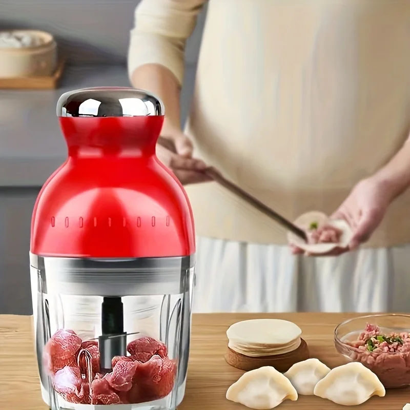 Versatile Meat Grinder with Juicing & Ice Crushing - Easy to Use and Clean for Everyday Kitchen Needs Food chopper Electric