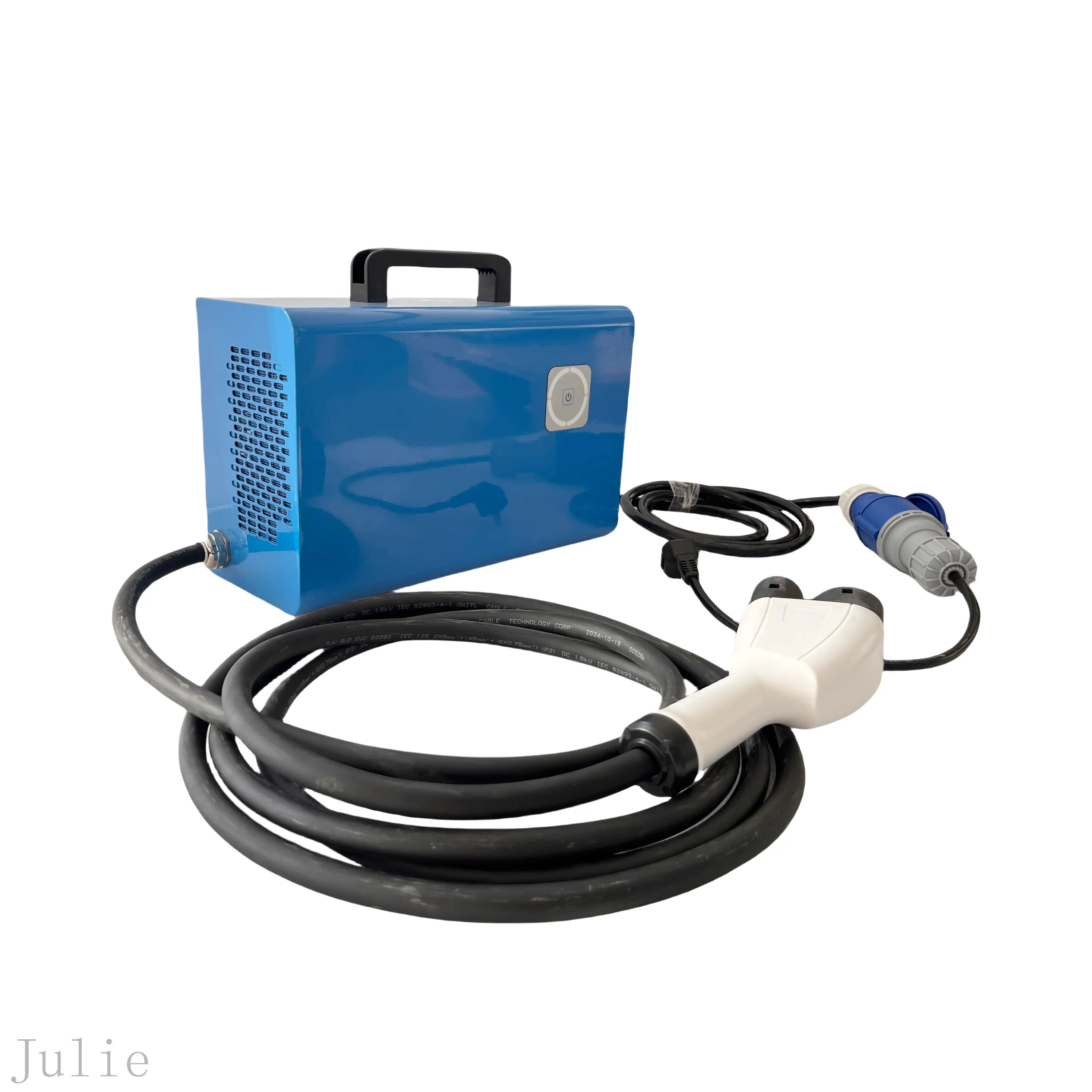 

TARY Portable Outdoor Mobile Ev Charging Station CCS CHAdeMO NACS Ev Charger Charging Station 7KW Portable DC Charger