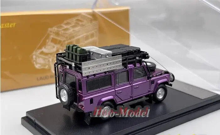 Master 1/64 Voor Land Rover Defender 110 Suv Legering Diecast Model Auto Speelgoed Jongens Verjaardagscadeautjes Hobby Display Simulatie Ornamenten