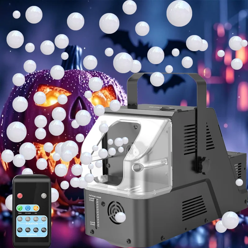 Bolha de nevoeiro, bolha, apenas nevoeiro, máquina 3 em 1 para palco festa de casamento festival presente de aniversário natal halloween brinquedo infantil