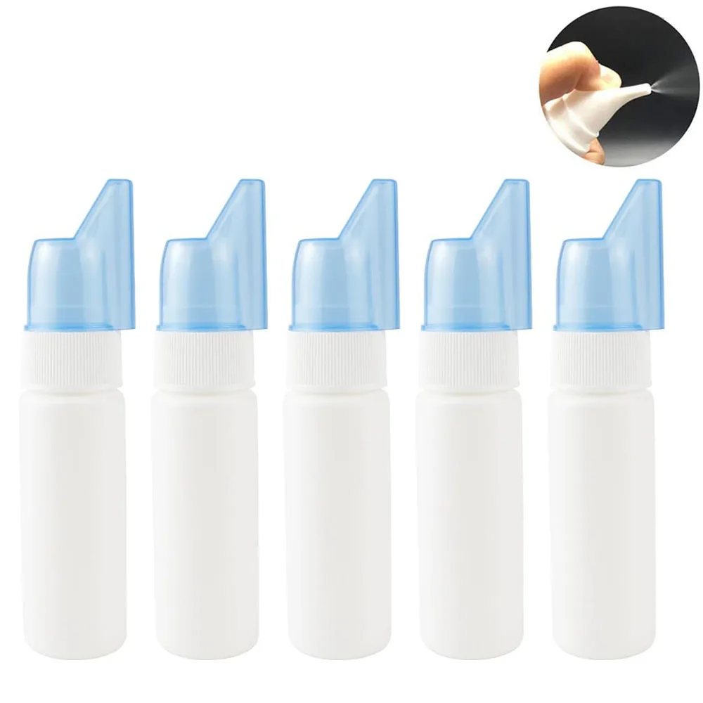 Nasal Irrigator Nose Wash Cleaner Bottle Spray Water Bottle Fine Mist Atomizer Portable Liquid Empty Container for Traveling New