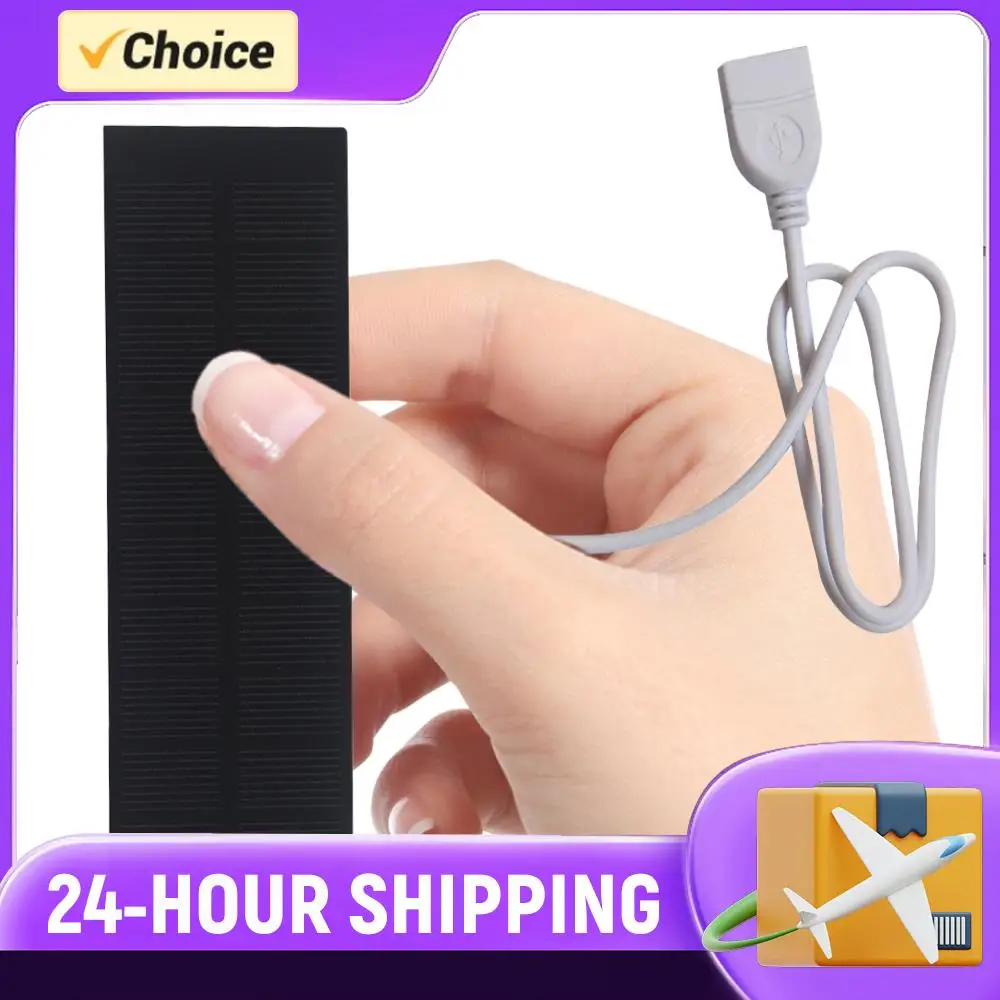 Mini Panel Solar Portátil, Batería Externa para Cargar Teléfonos Móviles, Cargador Solar para Teléfonos, Ventiladores, Linternas, Bancos de Energía Pequeños