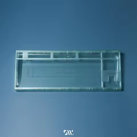 Transition Lite Mechanical Keyboard Kit Wird Transparent Flex Cut Support VIA Custom RGB PC Keyboard Kit Accessories 87 Layout