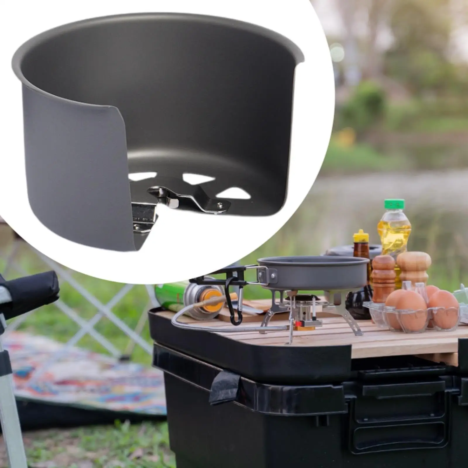

Camping Stove Windshield Wind Shelter for Outdoor Activities Hiking Camping