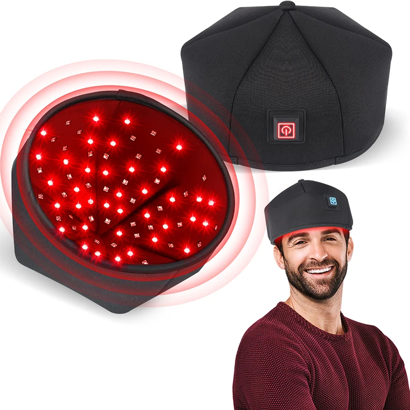 

Laser hair growth caps are used for hair regrowth and hair loss treatment, including 660-nanometer and 850-nanometer red light t