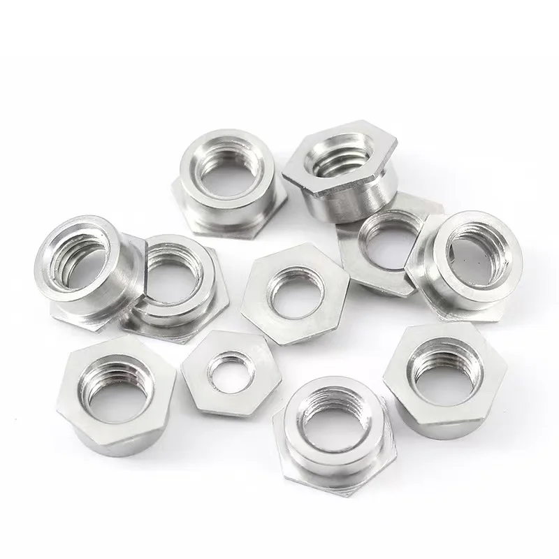 20pcs Self Clinching Flush Nut 304 Stainless Steel Pem Unified Self-clinching Insert Nuts M2-m5