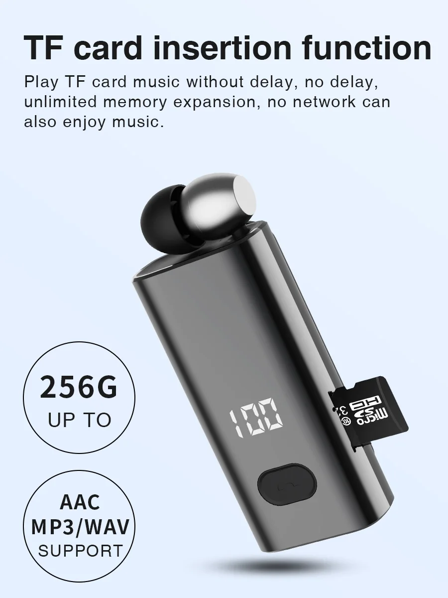 Рисунок 6 - F908 TF-карта 5,4 Bluetooth-гарнитура