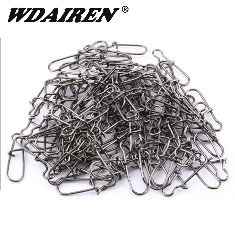 20 Pcs Swivel Safety Snaps Lure Accessories Connector Fishing Hook Lure High Quality Fishing Trackle Accessories Tools