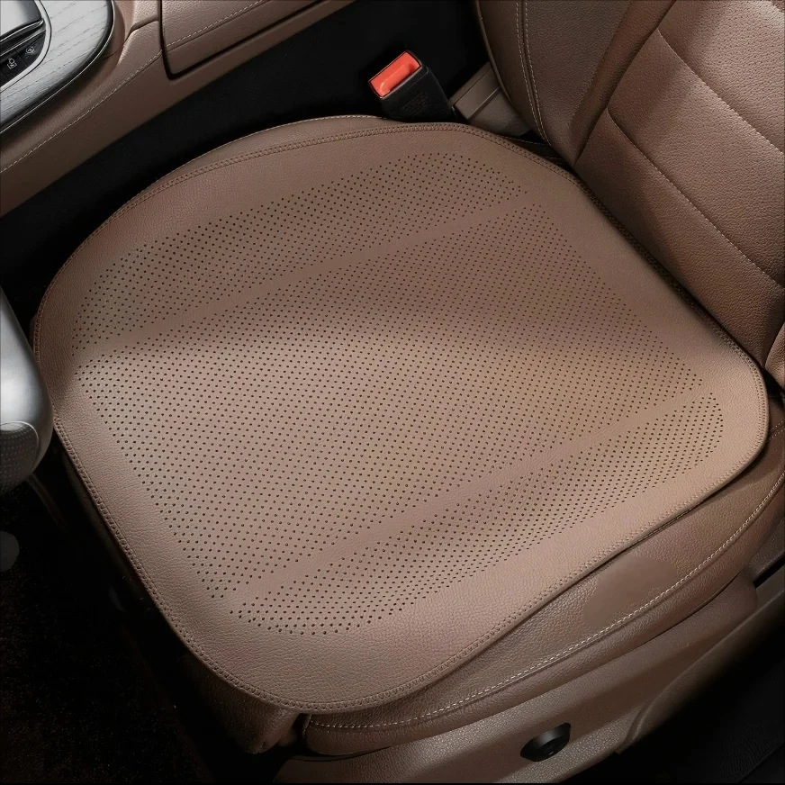 Car Seat Cushion Universal Four-season One-piece Half-pack Seat Ventilated and Breathable Summer Rear Seat Cushion Cover Set